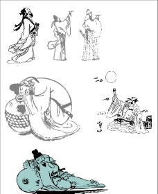 李白醉酒图