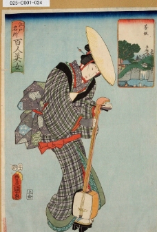 江户名所百人美女图图片