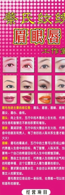 眉眼唇图片