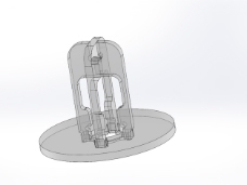 3D触摸BFB转子直径较小的- Makerbot材料