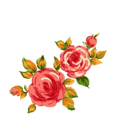 玫瑰鲜花花束矢量素材