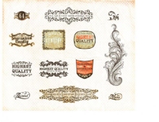 欧式花纹背景欧式花纹欧式花纹标签图片