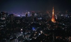 东京 夜景 俯瞰图片