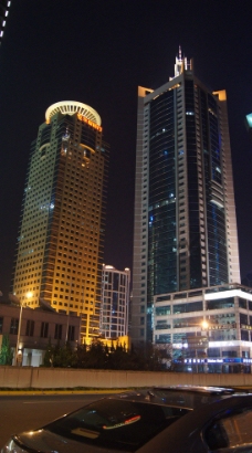 上海商务夜景图片