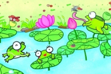 青蛙动漫图片