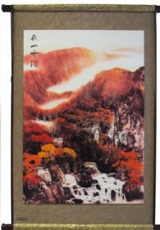 中式山水画图片
