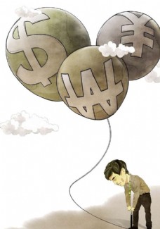 货币气球