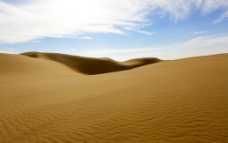 沙漠和沙子波纹图片