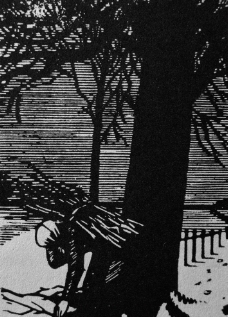 埃米勒·维尔哈伦十五首长诗插图 木刻版画图片