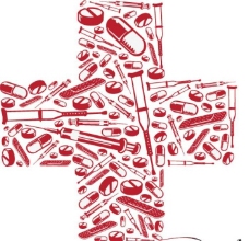胶管红十字设计图片