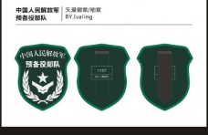 军人中国人民解放军预备役部队徽章臂章图片