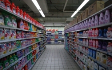 商品超市货架图片