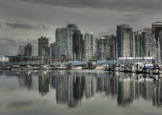 温哥华加拿大主要工业城海港图片