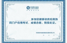 tag中国移动中国移动蓝色证书底纹图片