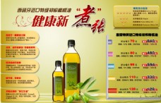 健康饮食橄榄油广告