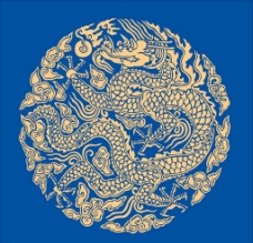 龙纹 祥云 传统 中国风古典矢量图图片