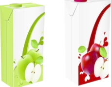 苹果汁饮料水果包装 (效果图)图片